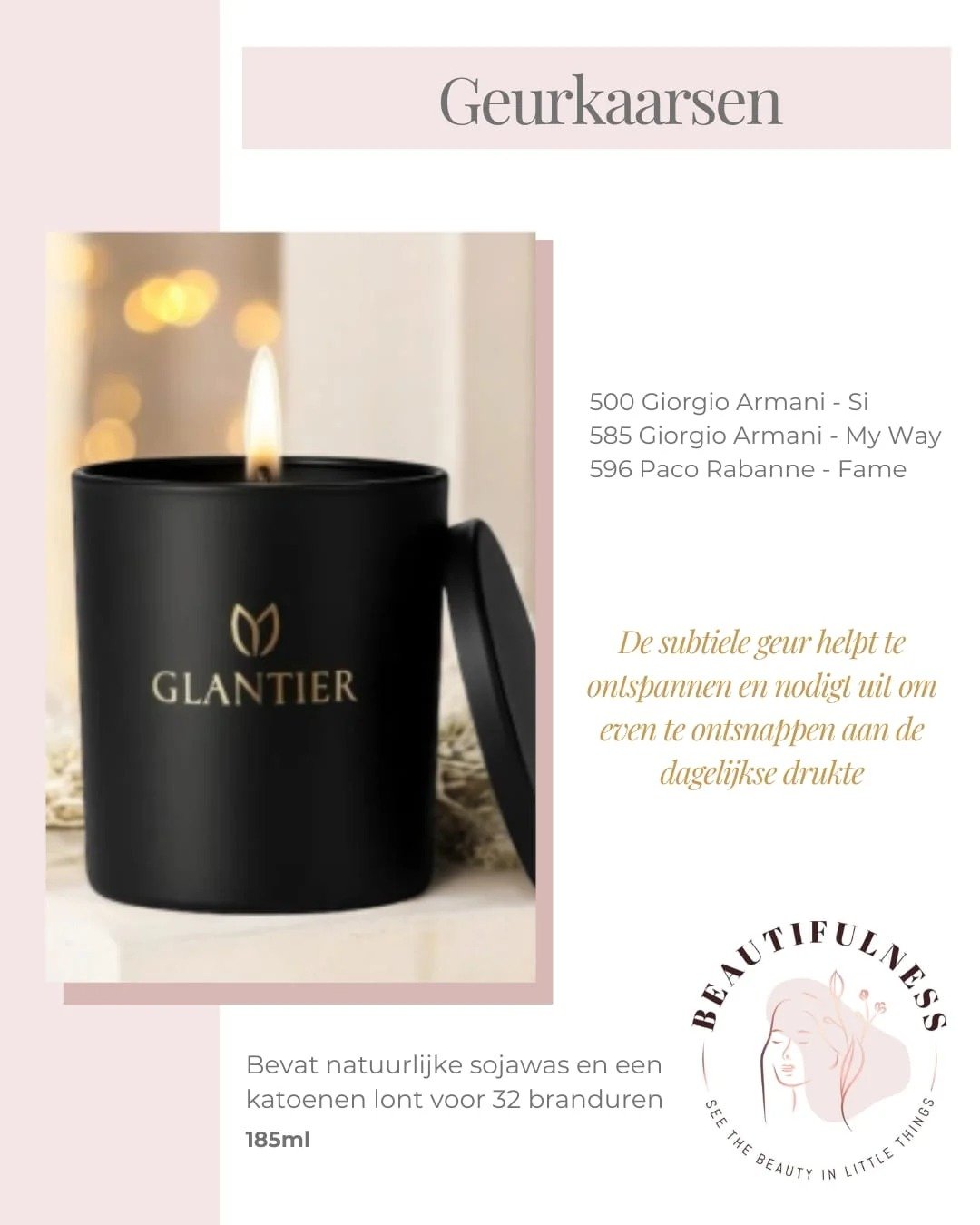 Glantier geurkaars